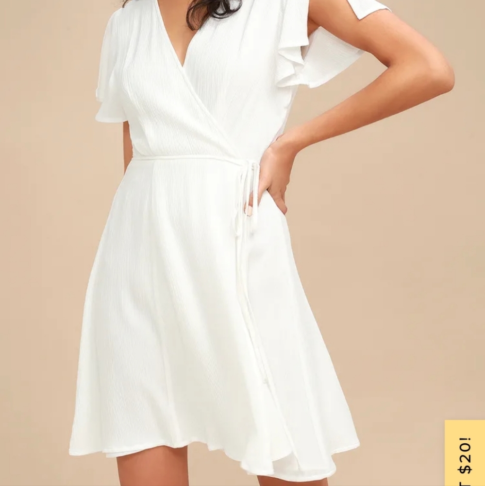 Harbor Point wrap dress